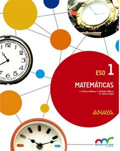 solucionario matemáticas 1 eso anaya