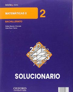 solucionario matemáticas 2 bachillerato oxford